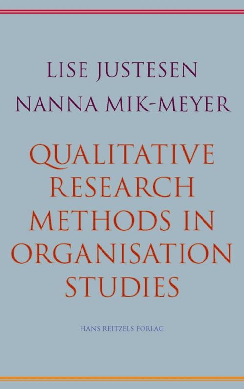Qualitative Research Methods