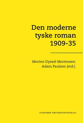 Den moderne tyske roman 1909-35