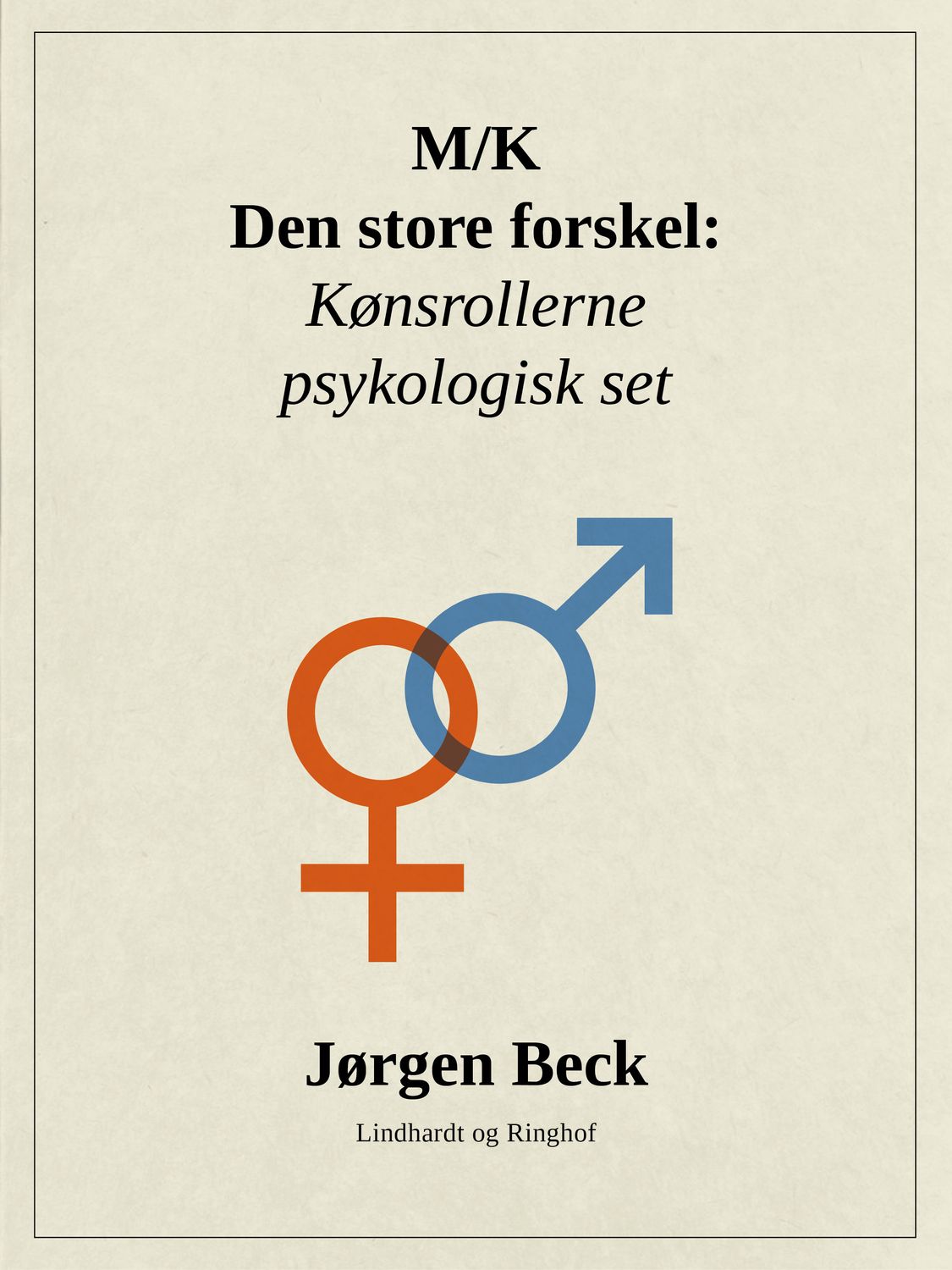 M/K – den store forskel: Kønsrollerne psykologisk set