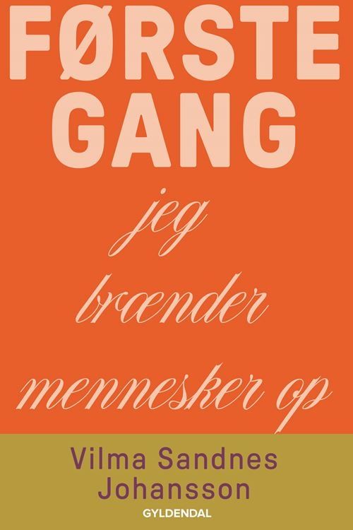 Første gang jeg brænder mennesker op