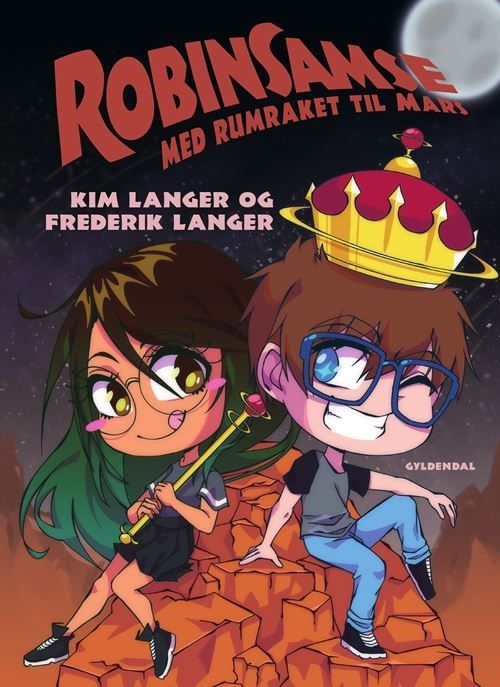 RobinSamse 6 - RobinSamse med rumraket til Mars