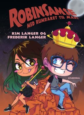 RobinSamse 6 - RobinSamse med rumraket til Mars