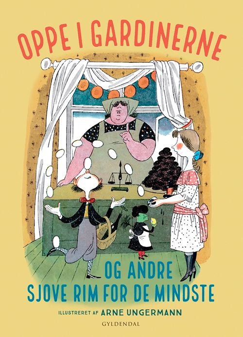 Oppe i gardinerne - og andre sjove rim for de mindste