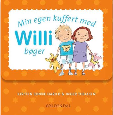 Min egen kuffert med Willi bøger