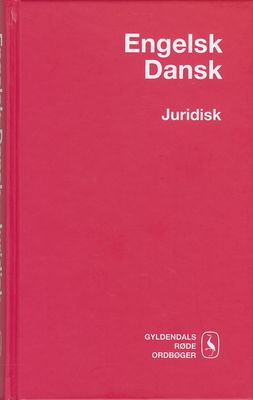 Engelsk-Dansk Juridisk Ordbog