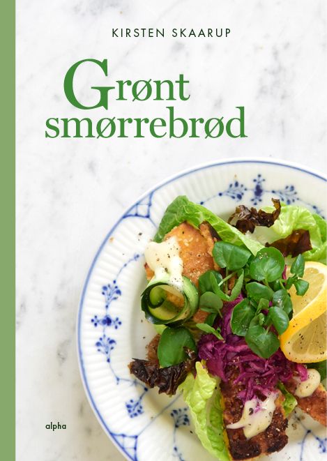Grønt smørrebrød