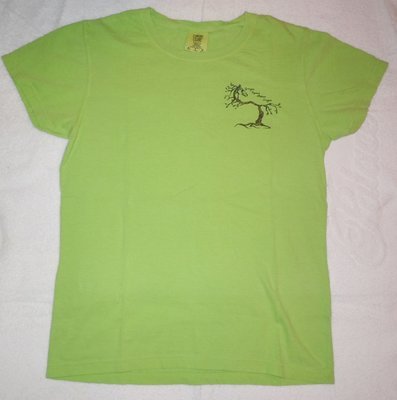 Adult Short Sleeve Tee W/GERL Tree horse logo
