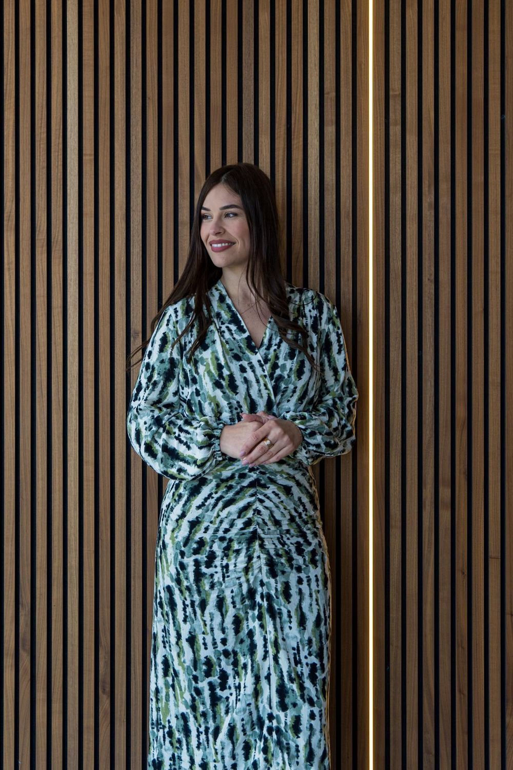 Acoustic Panel - Smoked Walnut