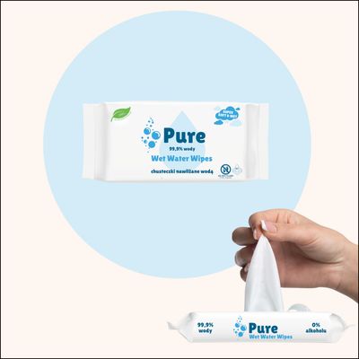 chusteczki nawilżane Wet Water Wipes