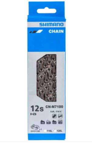 SHIMANO CN-M7100 Chain SLX w/Quick Link 126L