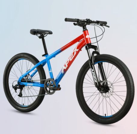 Apex A400 MTB, Colour: RED/BLUE, Model: 1x8 L-Twoo, Size: 24&quot;