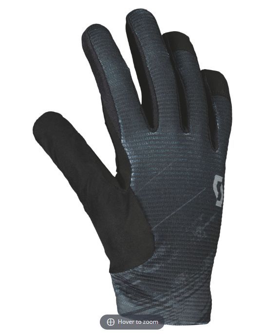 SCOTT Ridance LF Glove, Colour: BLACK/GREY, Size: S