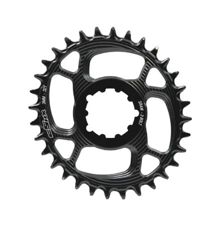 SRAM 3bolt Oval, Colour: BLACK, Size: 32T