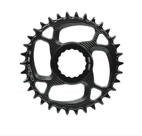 TT Chainring Race Face Cinch, Colour: BLACK, Size: 34T, Type: ROUND