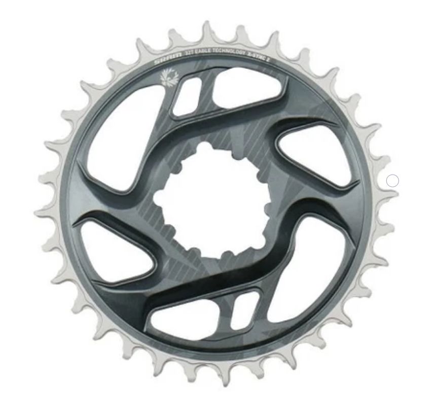 SRAM C/RING 34T DM 6mm OFFSET X-SYNC GX LUNAR, Offset: 6mm, Size: 34T
