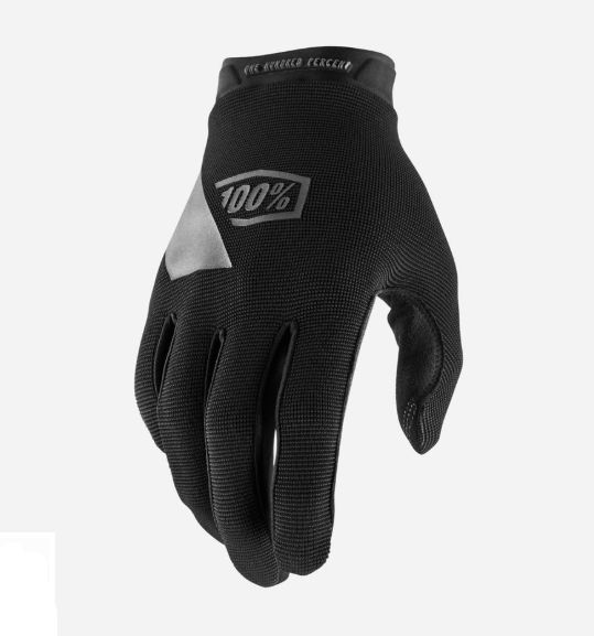 100% RIDECAMP Gloves, Colour: BLACK, Size: L