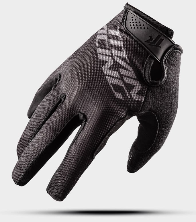CLUTCH LONG FINGER GLOVE, Colour: BLACK, Size: S