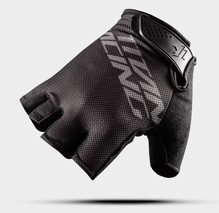 TWITCH SHORT FINGER GLOVE, Colour: BLACK, Size: S