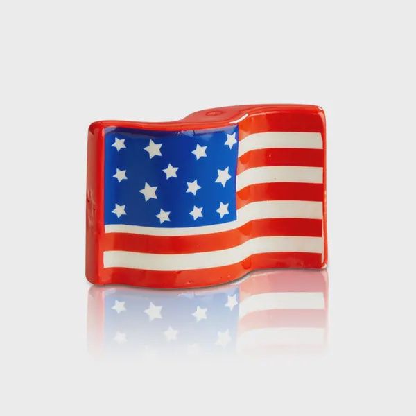 Nora Fleming Stars and Stripes Forever&quot; Flag Mini