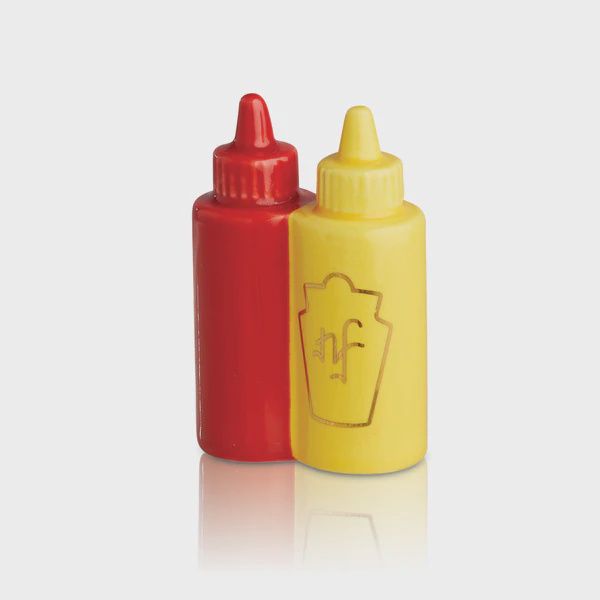 Nora Fleming &quot;Main Squeeze&quot; Mustard/Ketchup mini