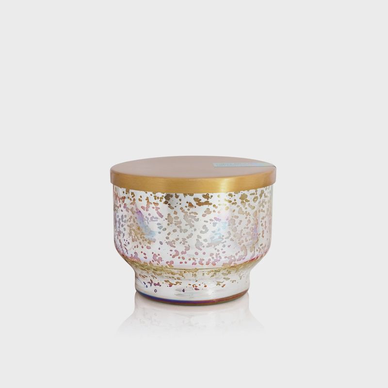 CAPRI BLUE Volcano Mercury Iridescent Inverted Candle