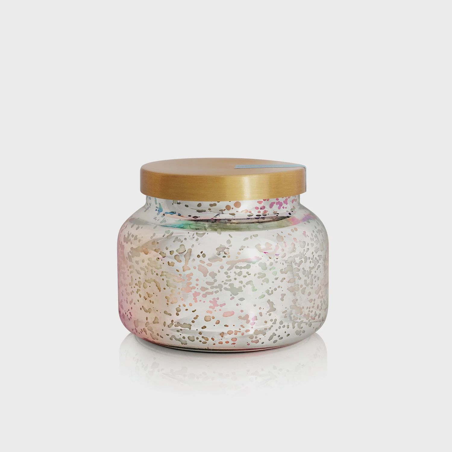 CAPRI BLUE Volcano Mercury Iridescent Signature Candle