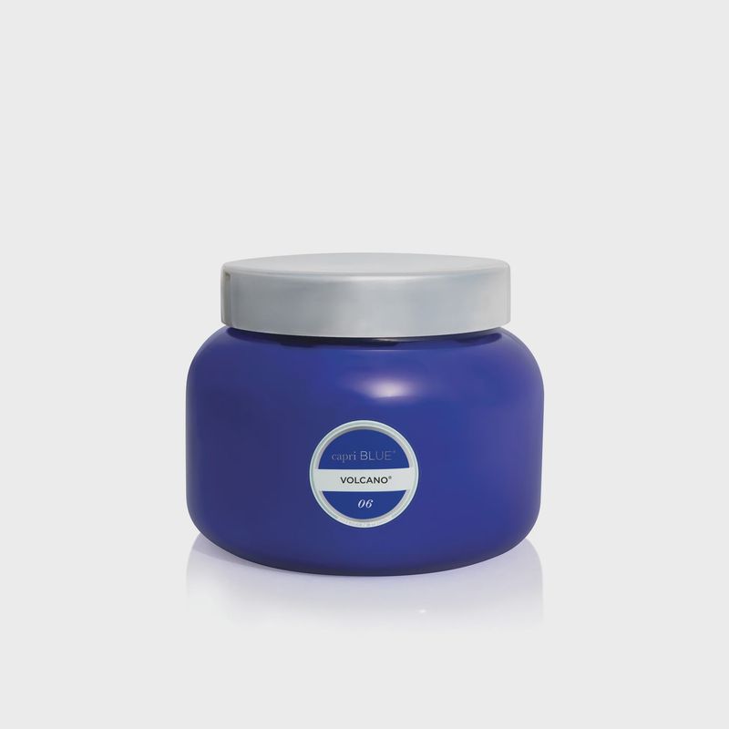CAPRI BLUE Volcano Blue Oversized Candle