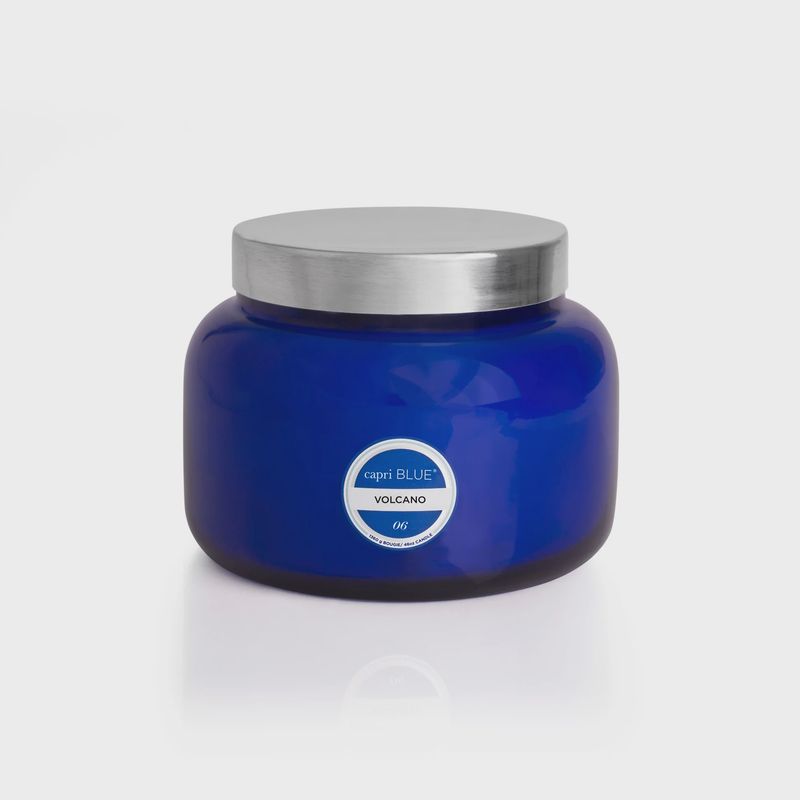 CAPRI BLUE Volcano Blue Jumbo Candle