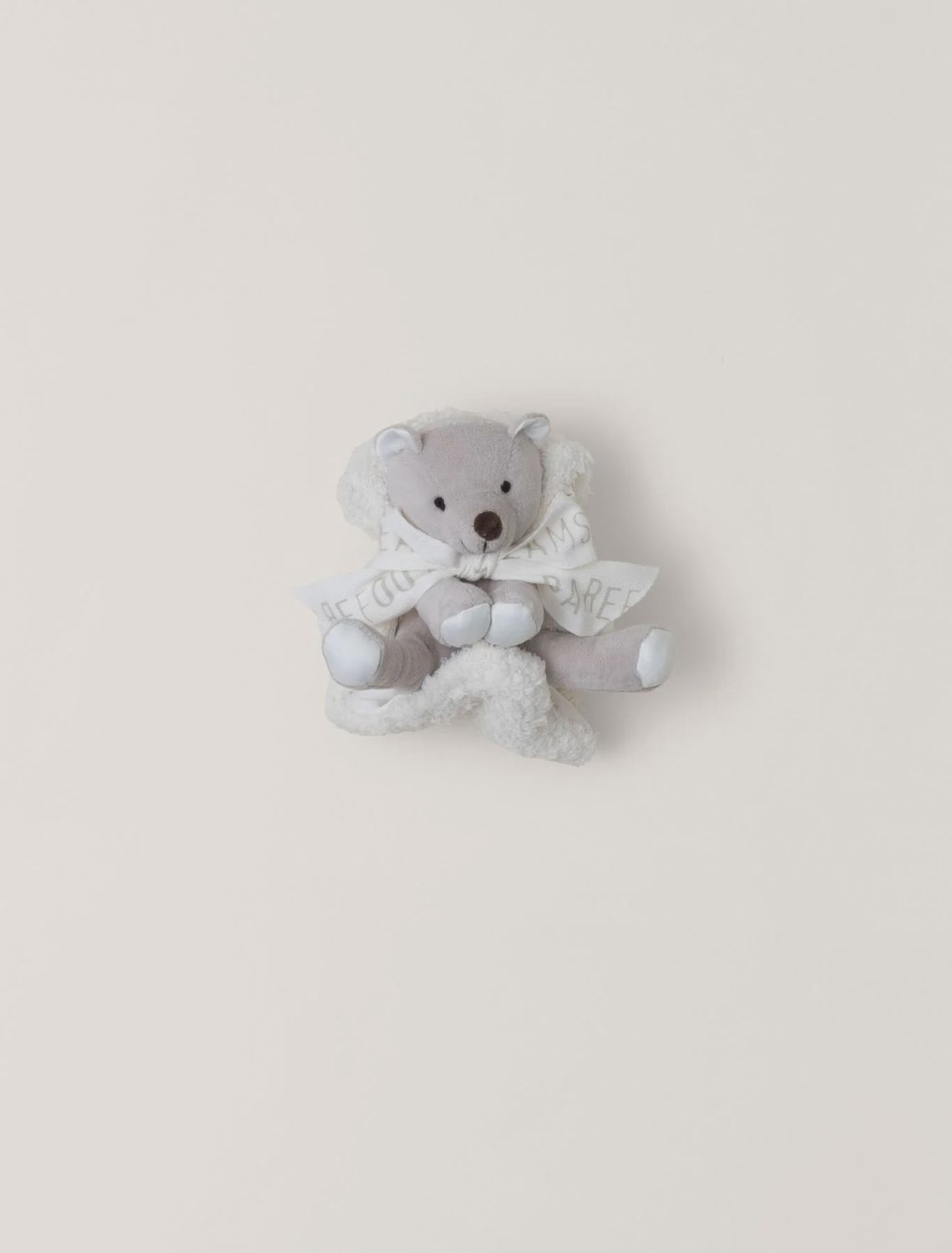 Barefoot Dreams Cozychic Barefoot Buddie, Design: cream bear