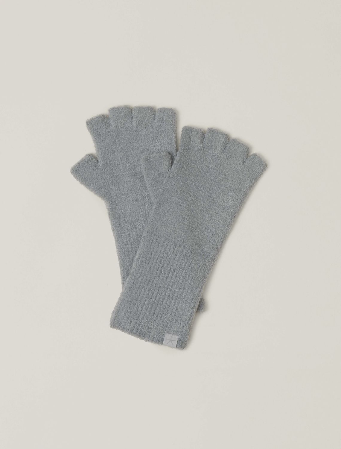 Barefoot Dreams CozyChic Lite® Fingerless Gloves- Moonbeam S/M