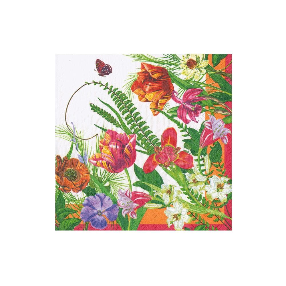 Caspari La Dolce Vita Cocktail Napkins - 20 Per Package