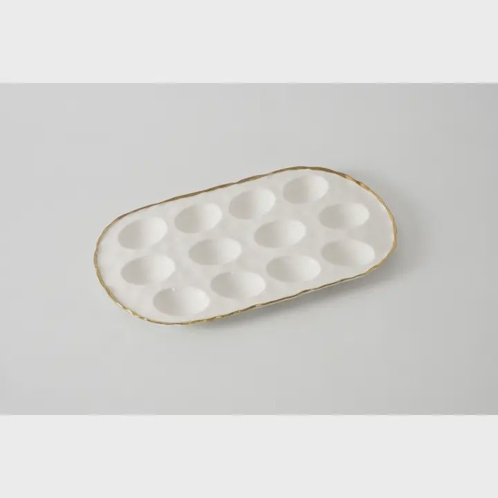 Pampa Bay Portofino Oval Deviled Egg Tray