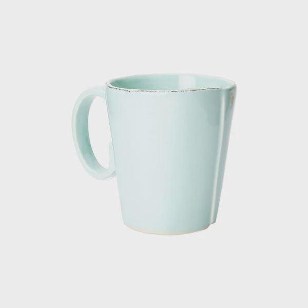 Vietri Lastra Mug Aqua