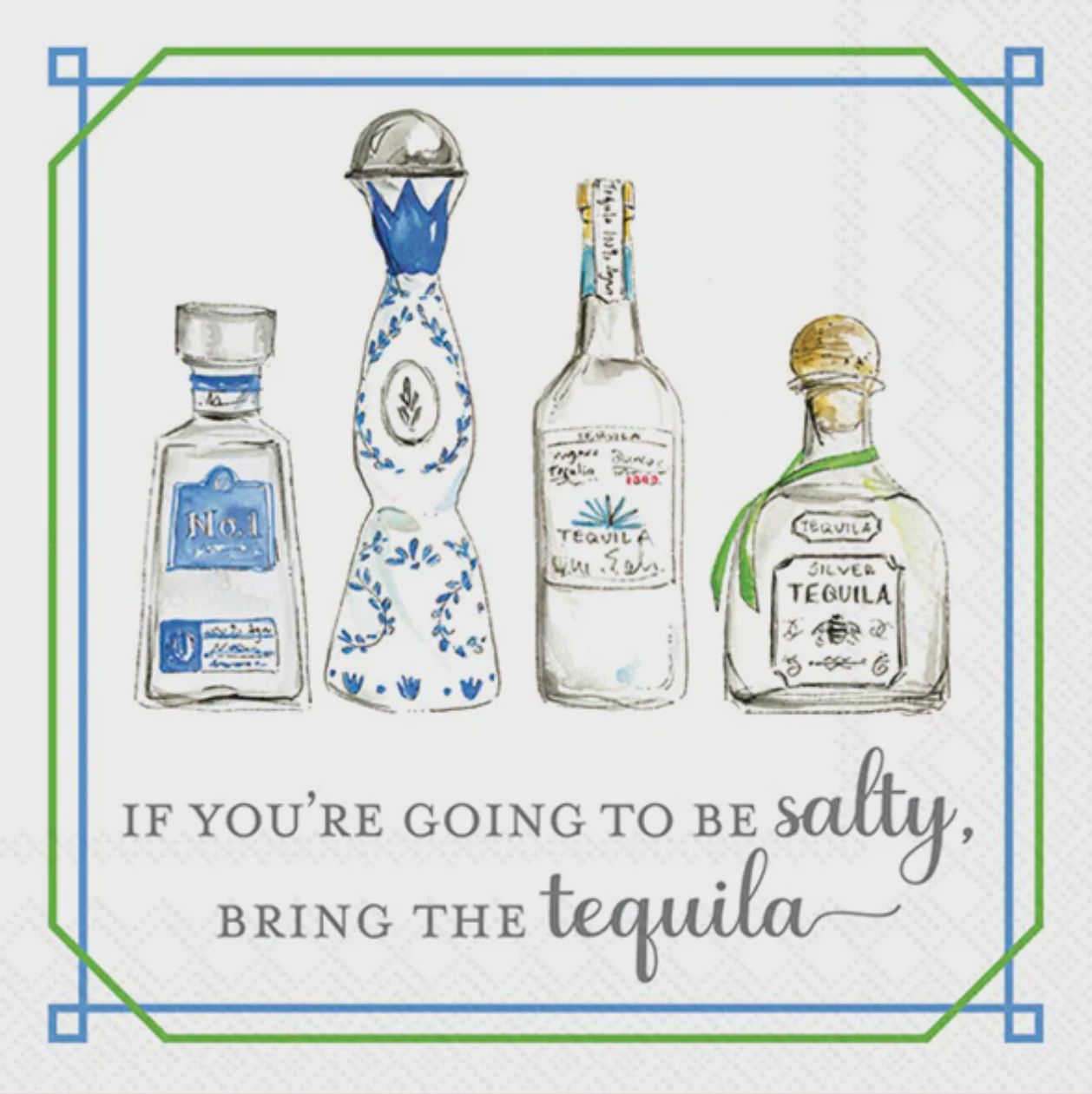 Boston International Bring the Tequila cocktail napkins