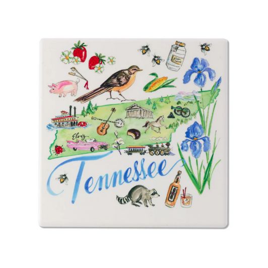 Boston International State of TN coaster set of 4