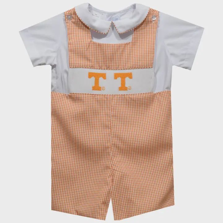 Tennessee Vols Smocked Jon Jon 18 M
