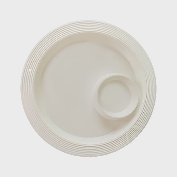 Noral Fleming Melamine Chip and Dip Pinstripes