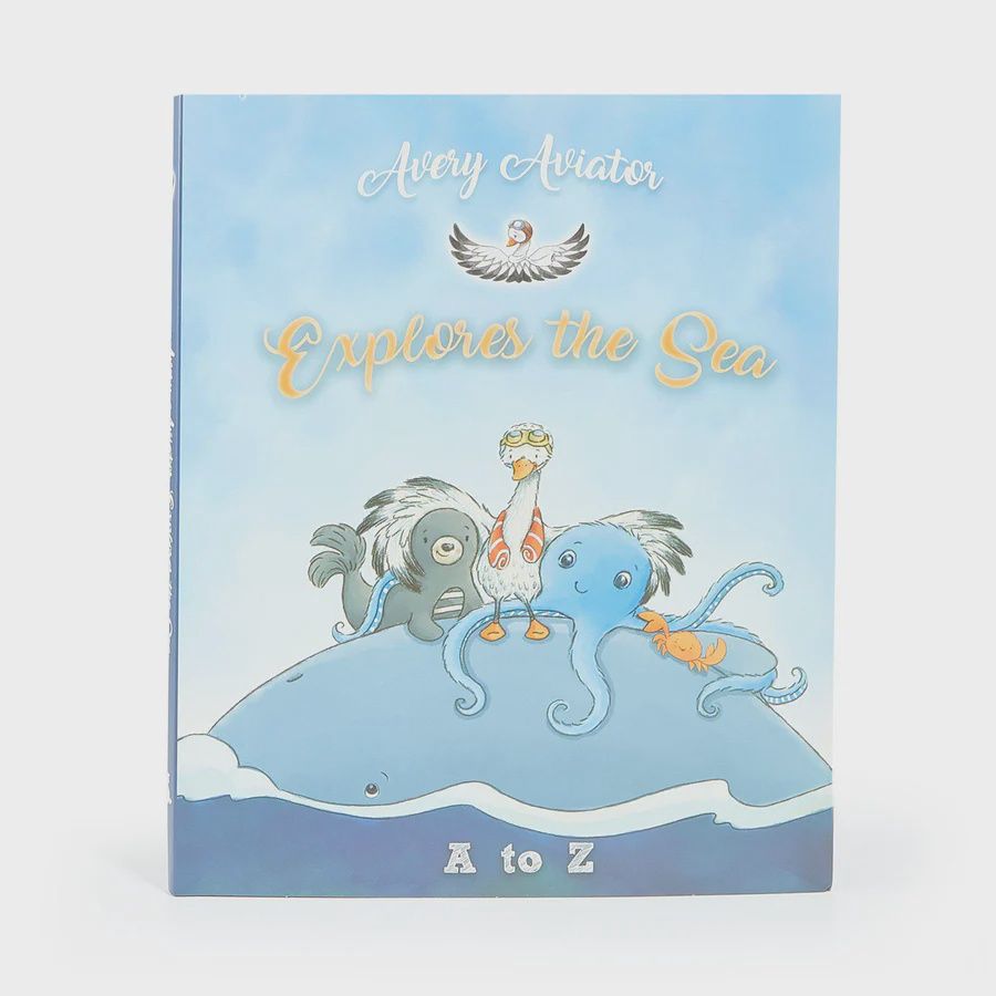 Avery the Aviator Explores the Sea A to Z- Story Book