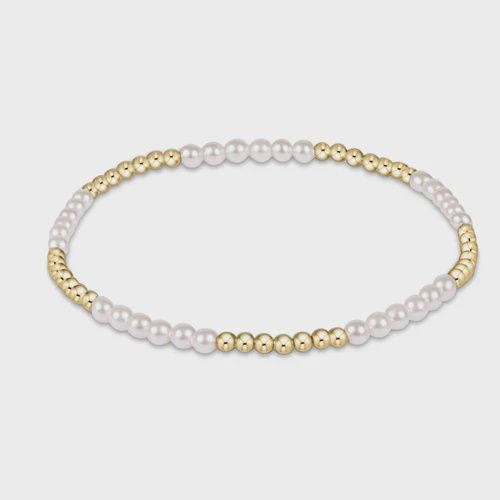 enewton Classic Blissful Pattern 2.5 mm Bead Bracelet  3mm Pearl