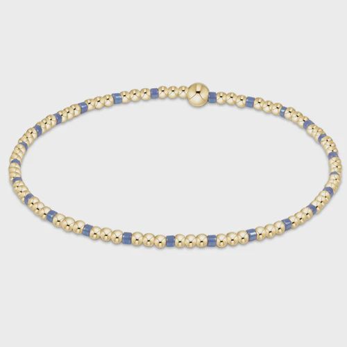 enewton egirl Hope Sincerity Pattern 2mm Bracelet Bright Blue