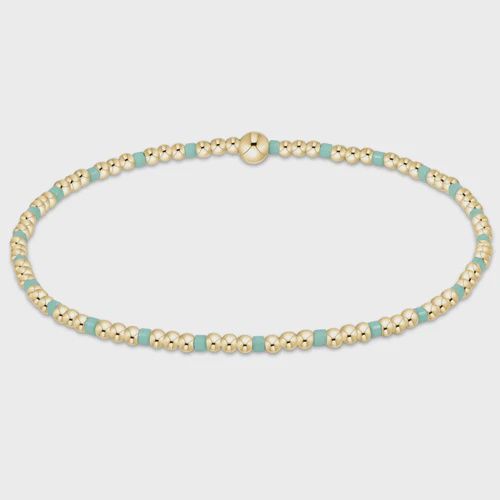 enewton egirl Hope Sincerity Pattern 2mm Bracelet Mint