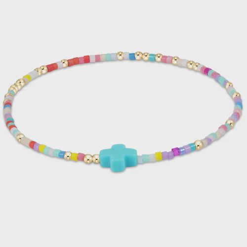enewton egirl Hope Unwritten Signature Cross Bracelet - Hot Mess