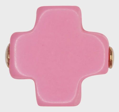 enewton egirl Signature Cross 3mm Bracelet Bright Pink