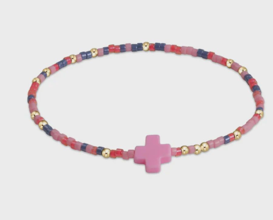 enewton egirl Hope Unwritten Signature Cross Bracelet Call Me On My Shellphone