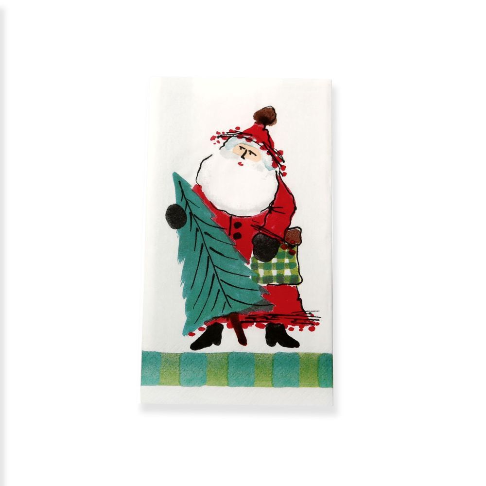 Vietri Old St. Nick Guest Towels