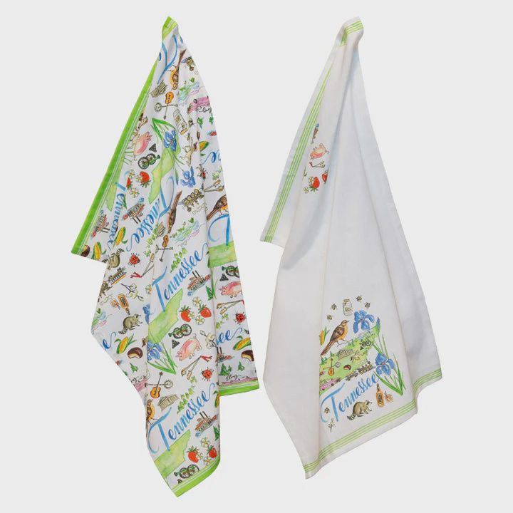 State of TN tea towels set of 2