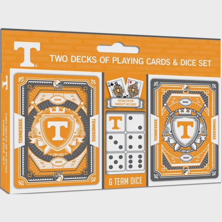 Tennessee 2-Pack Playing Cards &amp; Dice Set