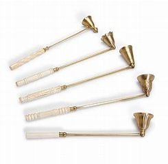 Antiqued Gold Candle Snuffer