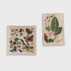 Butterfly and Botanical Tray