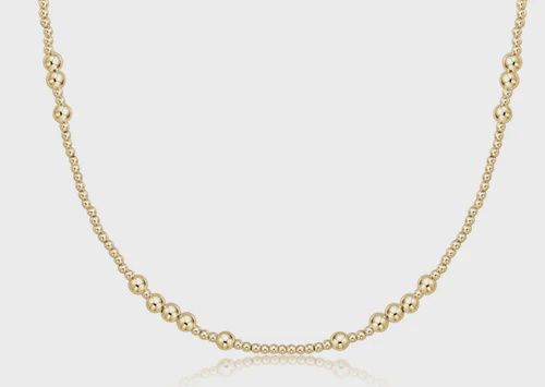 enewton Choker Hope Unwritten Gold 17&quot;